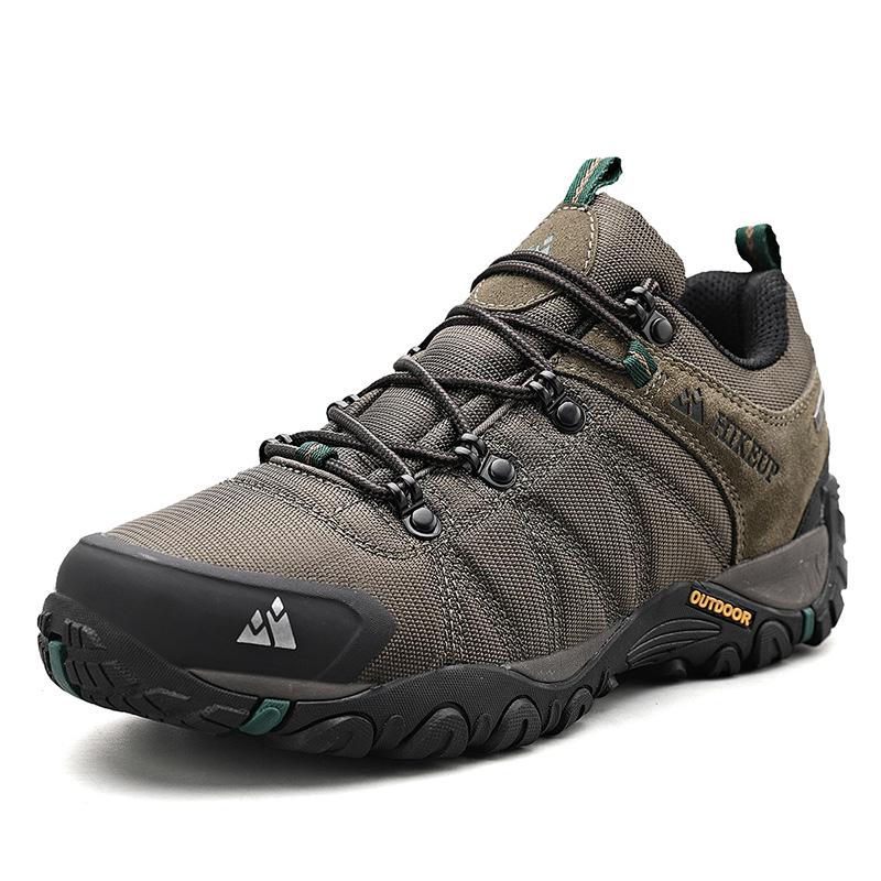 Non-slip Men Hiking Shoes Breathable Outdoor Wear Resistant Splashproof Climbing Men Sneaker Tourism Mountain Shoes