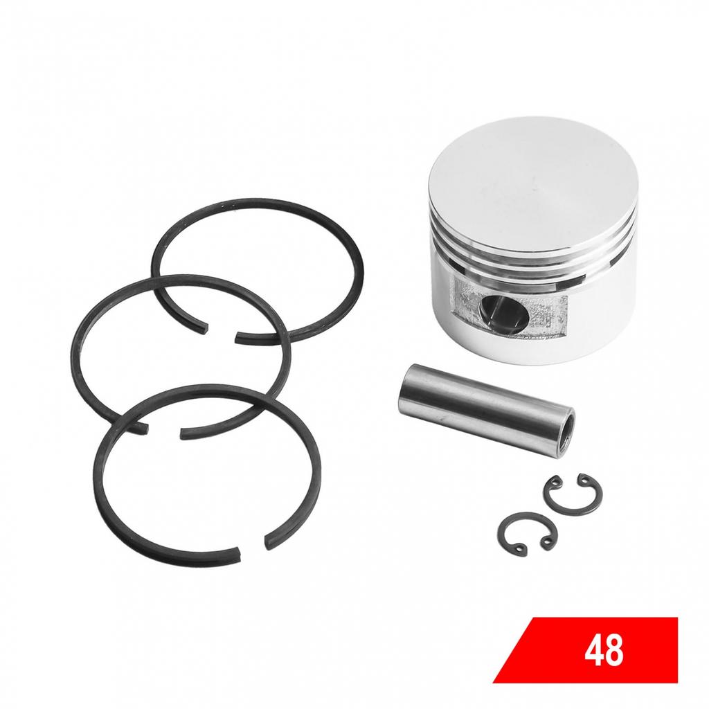 Air Compressor Piston+Piston Rings Parts Air Pump Accessories 42/47/48/51/65mm