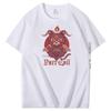 Baphomet Purr Evil Mens Print T Shirt Lucifer Occult Goat Fashion Graphic T Shirts Summer Cotton New Shirts And Tshirts