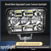 12-80V Dustproof LED Laser Headlight with Reverse Polarity Protection for Electric Vehicles
