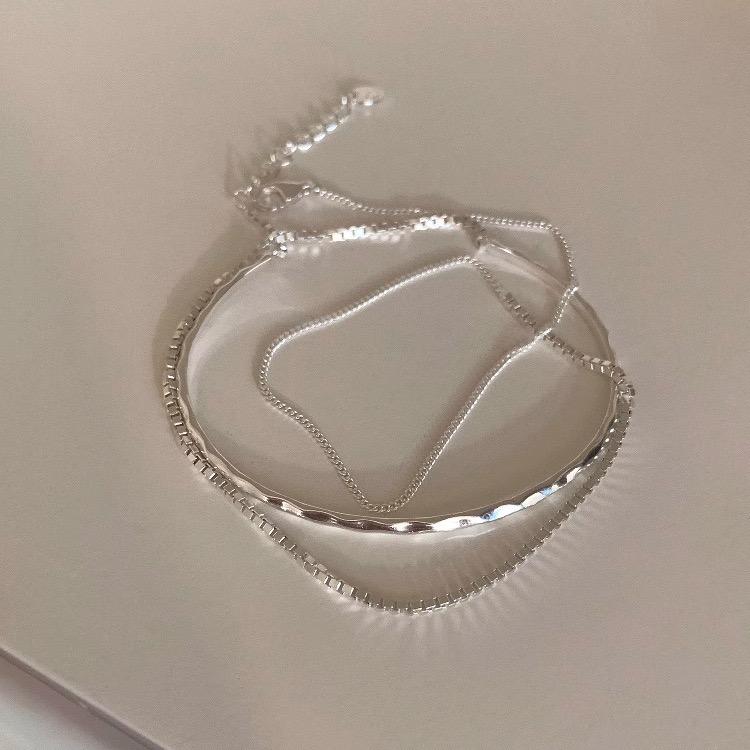 Xiaomi 100% Solid 925 Sterling Silver Retro Bracelet for Women Men Vintage Handmade Double Layers Bracelet Birthday Gift