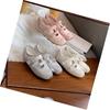 Water drop hollow double Velcro color matching ballet casual shoes leather soft sole not tired feet thin round head flat sole single shoes