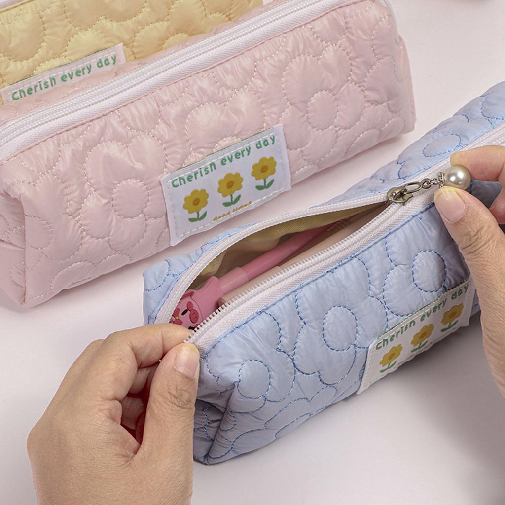 Hot Selling Custom Portable Pencil Case Beautiful and Durable Fabric KOUZIO