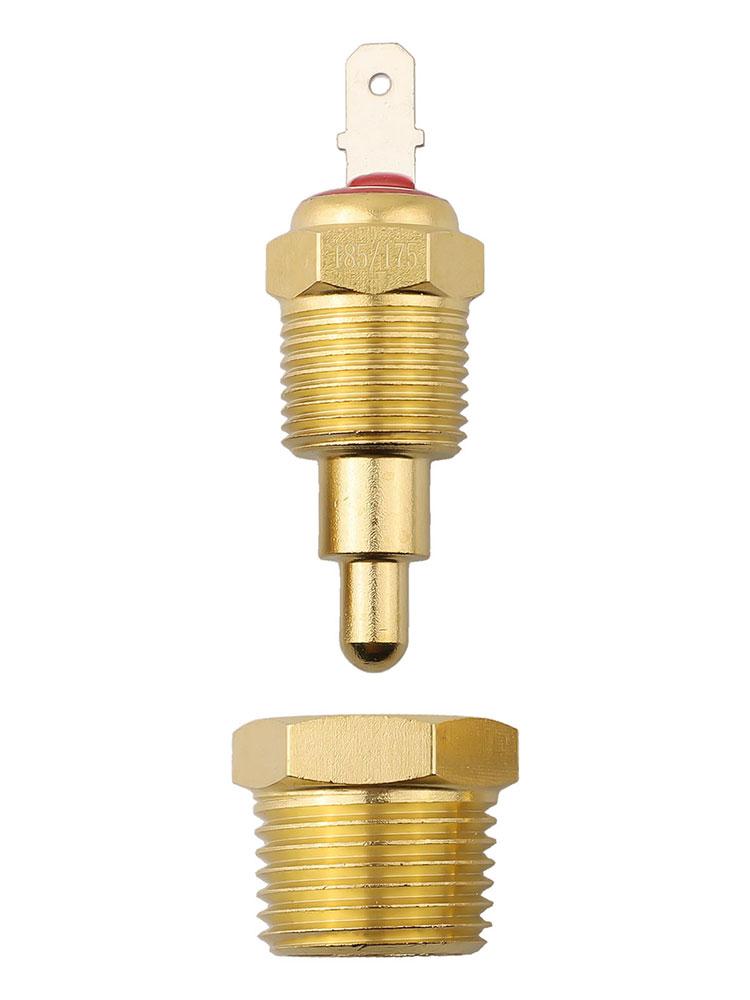 Coolant Water Oil Sensor Coolant Temp Sensor Accurate Temperature Measurement Brass Thread-in Probe Automotive Cooling System
