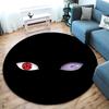 Berühmter Cartoon NARUTO Protagonist Uzumaki Naruto runder Teppich weiche Heimdekoration rutschfeste Fußmatte Outdoor Picknickmatte Teppich M6
