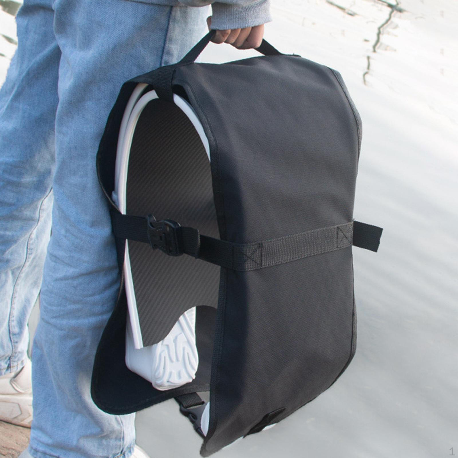 

Snorkeling Fin Carrying Case, Made of Lightweight Oxford , Ideal for Freediving And Spearfishing on чёрный