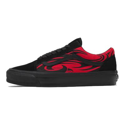 Premium Old Skool Y2K Men Sneakers Black Red VN000D56458