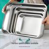 304 Stainless Steel Deep Rectangular Buffet Food Pan with Lid