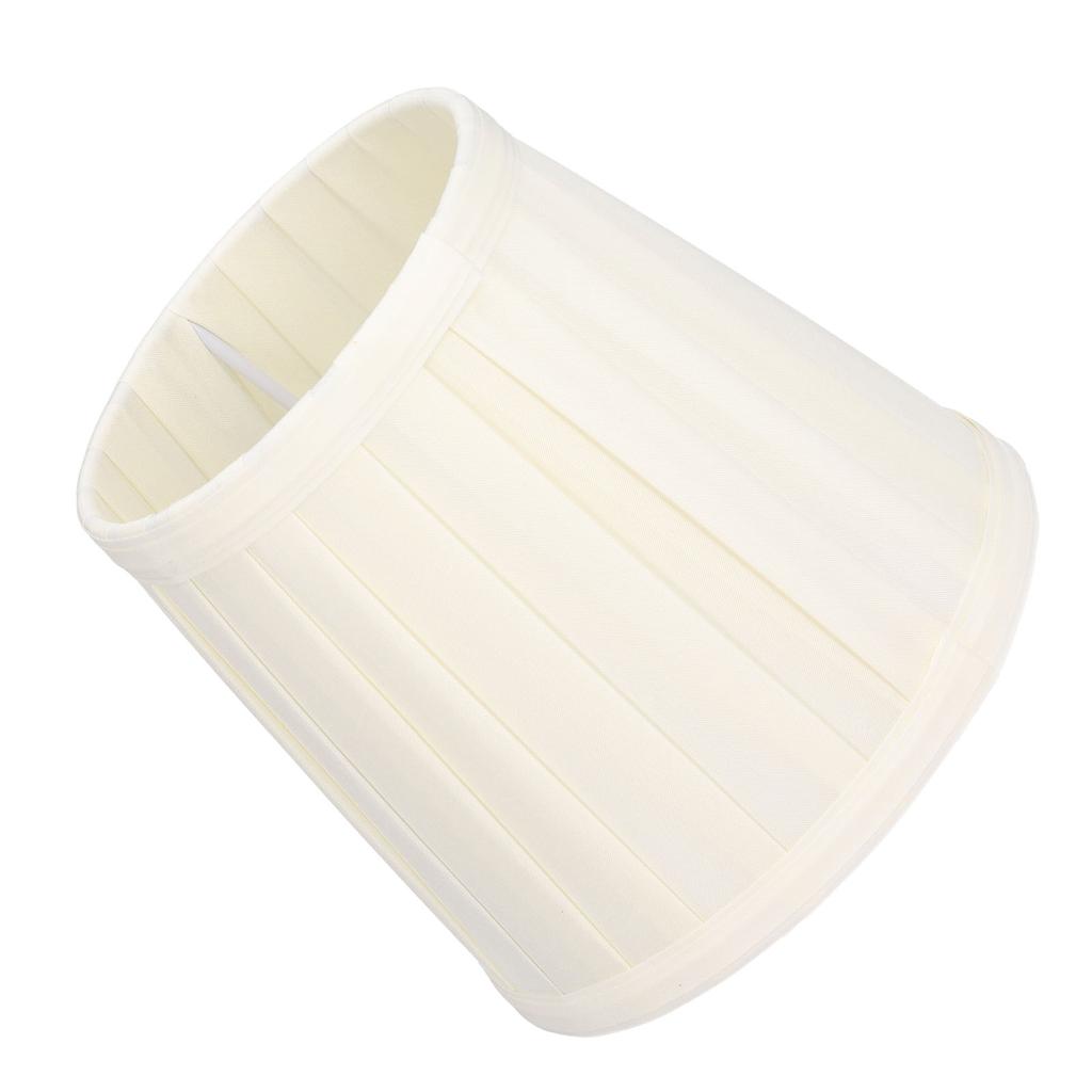 3Pcs Fabric Lampshade 6inx5.5inx4in Safe Exquisite High Light Transmittance Chandelier Lamp Shades