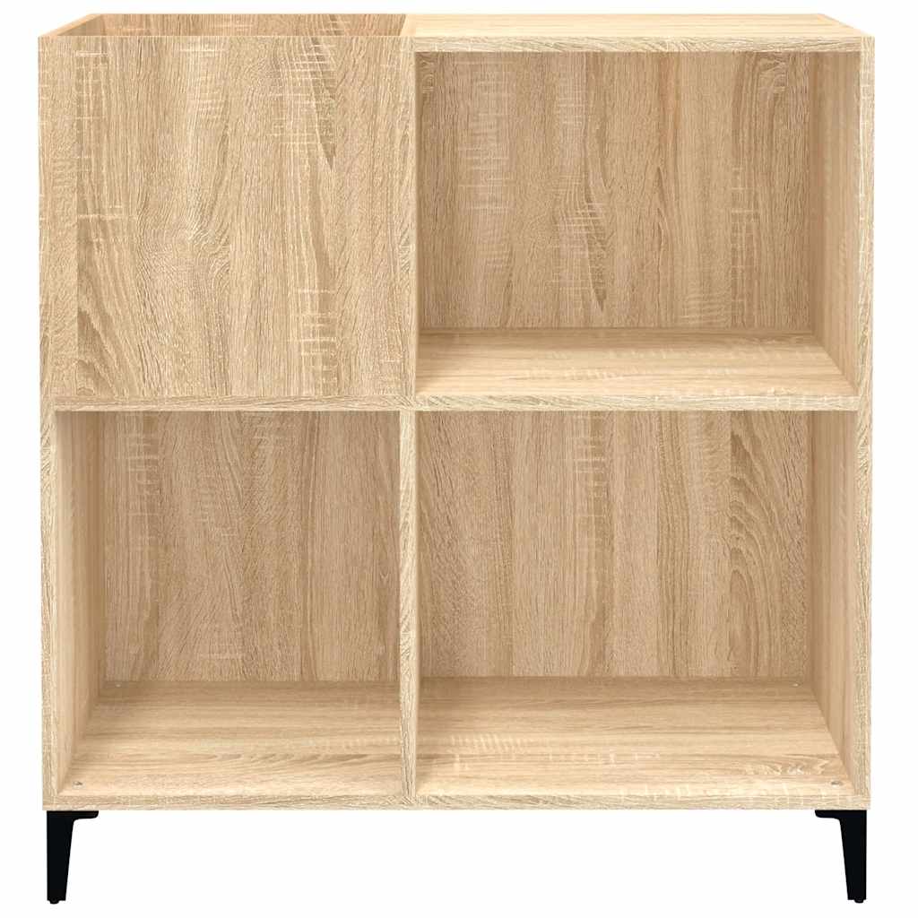 Record Cabinet in Sonoma Oak 84.5 x 38 x 89 cm Particleboard