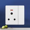British 13A Multi-Hole Switch & Socket Panel with Type-C Fast Charge for Hong Kong & Macao