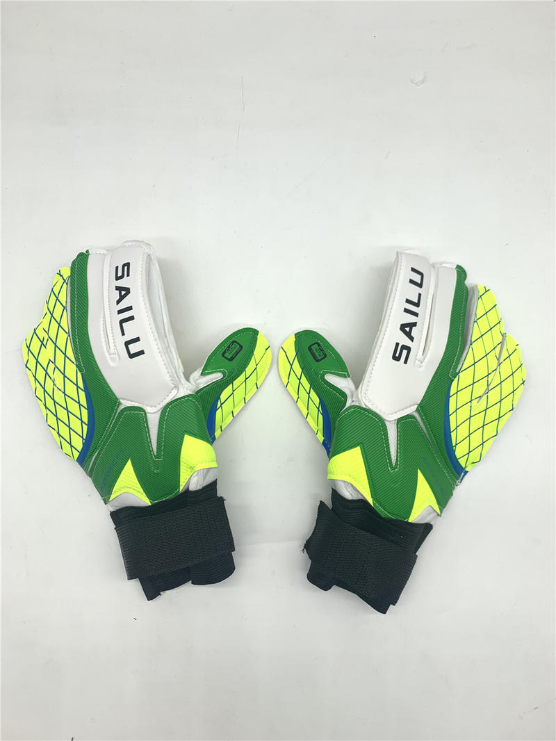 Professionele Doelmanhandschoenen Zowel voor Mannen als Vrouwen Volwassenen Kind Voetbal Voetbal Doelmanhandschoenen Antislip Verdikt Latex Handschoen F Praktisch Gebruik L 7