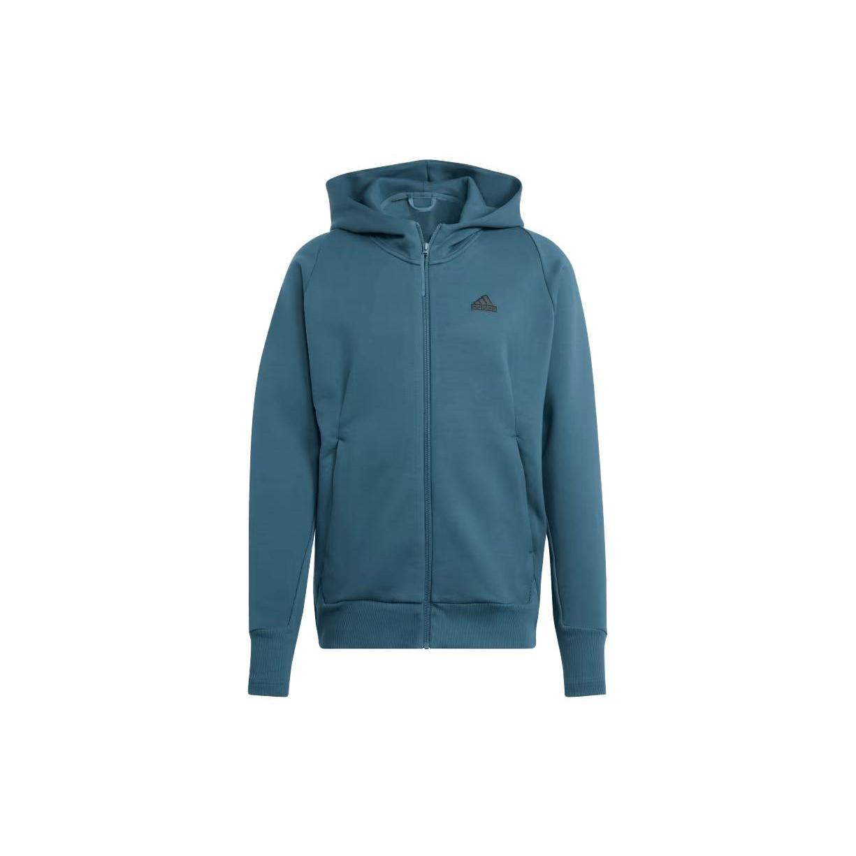 adidas Z.N.E. Premium Full-Zip Hooded Track Jacket Arctic Night Men s IN5087 XL