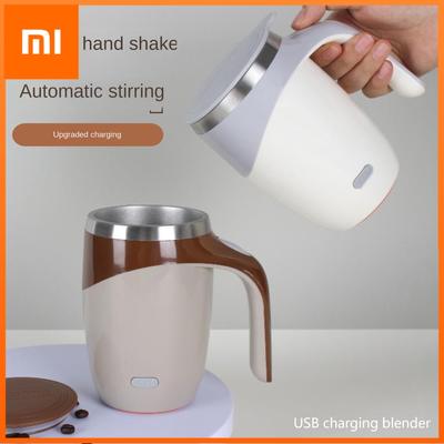 Xiaomi Tazze Auto-mescolanti Automatiche Acciaio Inossidabile Tazza Mescolatrice per Caffè Portatile USB Elettrico Frullatore Intelligente Tazza Termica Casa Ufficio
