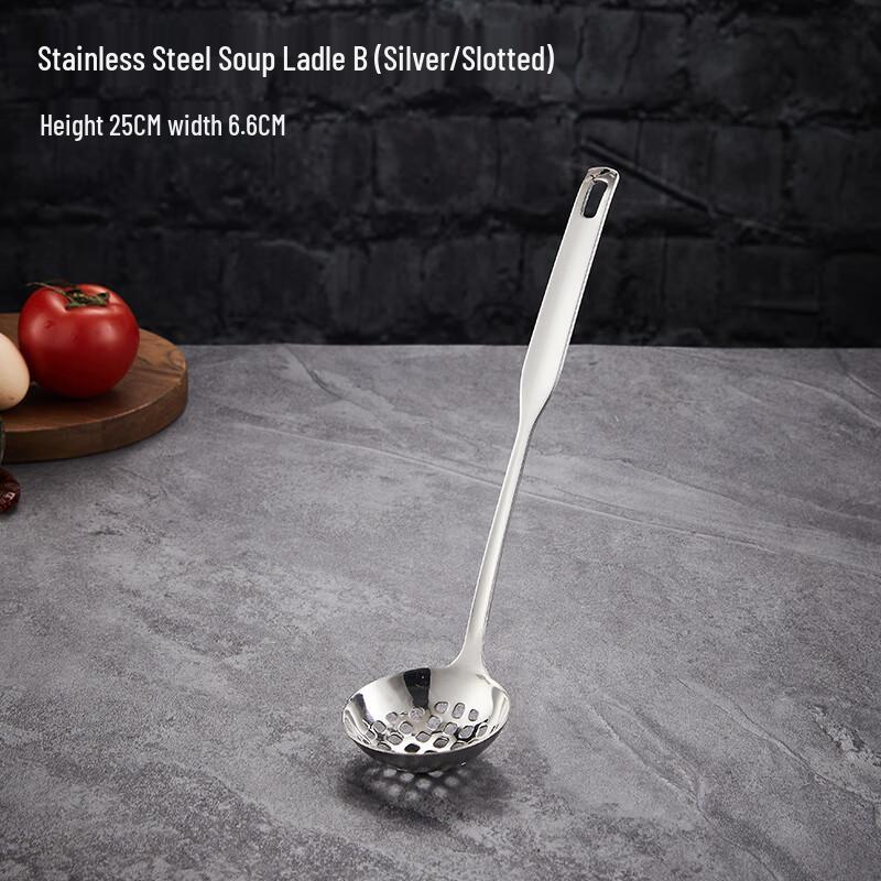 

Youde 304 Stainless Steel Skimmer Spoon with Stand