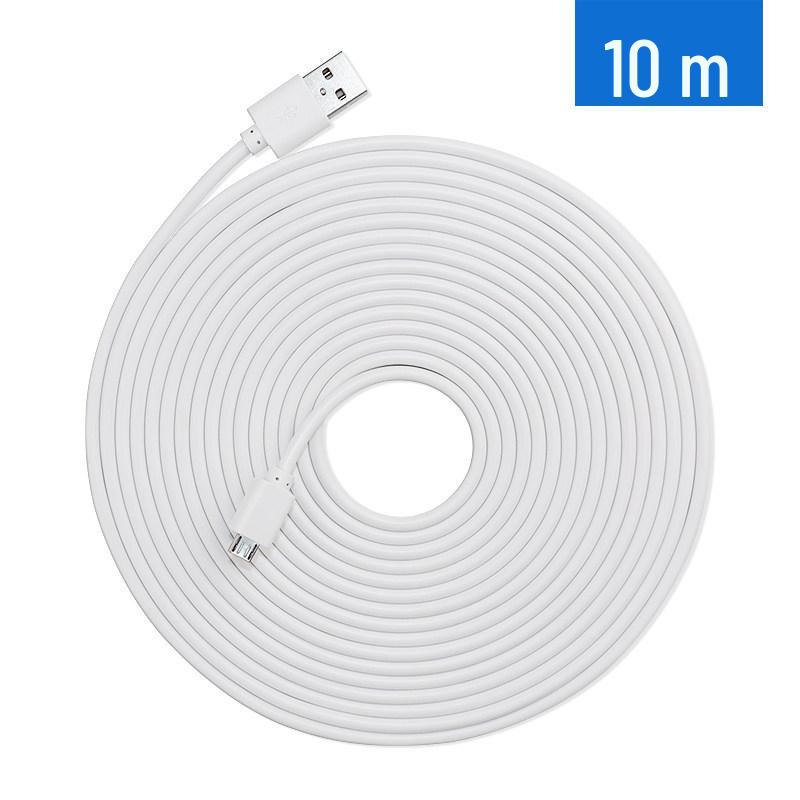 KeBaolong 4-Core Micro USB Data & Power Extension Cable for Xiaomi Camera Surveillance