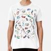 Dinosaurs (White)  S To 5XL Made In the AU/USA T-Shirt