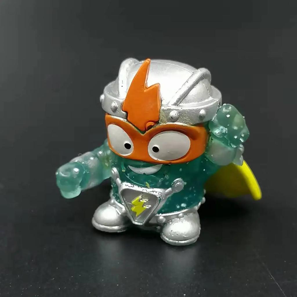 Original Superzings Superthings Gold Silver Super Zings Ultra Rare Anime Trash Dolls Action Figures 3CM Model Toys Boys Gifts
