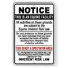 Warning Sign Metal Wall Panel for Garage Studio Cladding