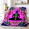 1PC Yoga Elements Printed Blanket, All Season Lightweight Home Office Outdoor Nap Multifunctional Blanket A12