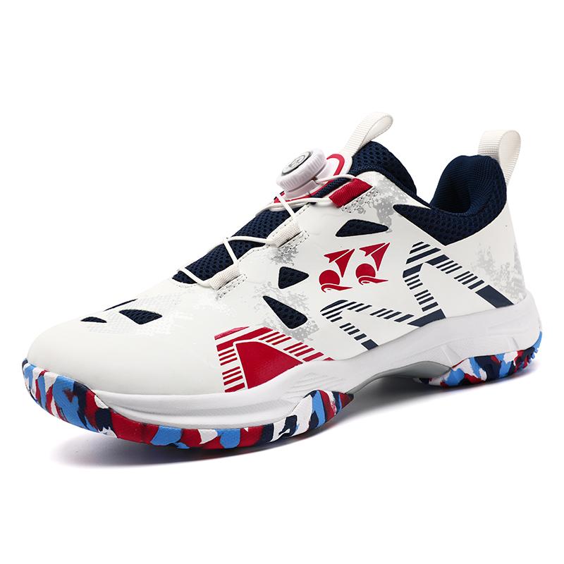 Lichtgewicht en Ademende Tennisschoenen Heren- en Dames Gecushioneerde Sportschoenen Outdoor Badmintonschoenen Antislip Wandelschoenen 44 zwart