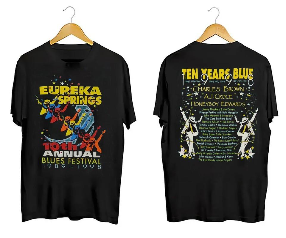

Eureka Springs Blues Festival Music Adult Cotton Unisex TShirt S To 5XL PR768 Unisex T-Shirt M