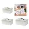 Storage Container for Refrigerator Food Practical Fridge Crisper with Drain Basket Clear and Practical Fruit Organizer