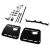 Motorcycle Side Racks Carbon Steel Saddlebags Support Bracket Quick Release Motorcycle Side Box Support Holder for 18L 28L 35L 38L Side Case