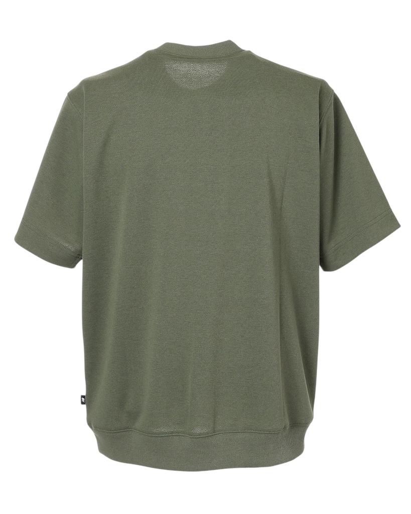 Golf Rundhals-Sweatshirt 4 [New Balance] Kurzarm (Dehnbar, Feuchtigkeitstransportierend) / Herren / 012-6164002 180_Khaki [M]