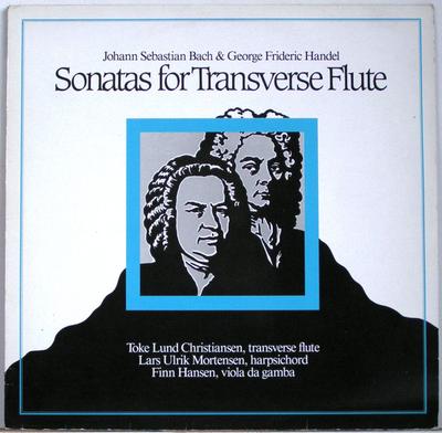 LP Record TOKE LUND CHRISTIANSEN LARS ULRIK Sonatas For Transverse Flute PAULA39 PAULA 1985 Denmark Classical Used