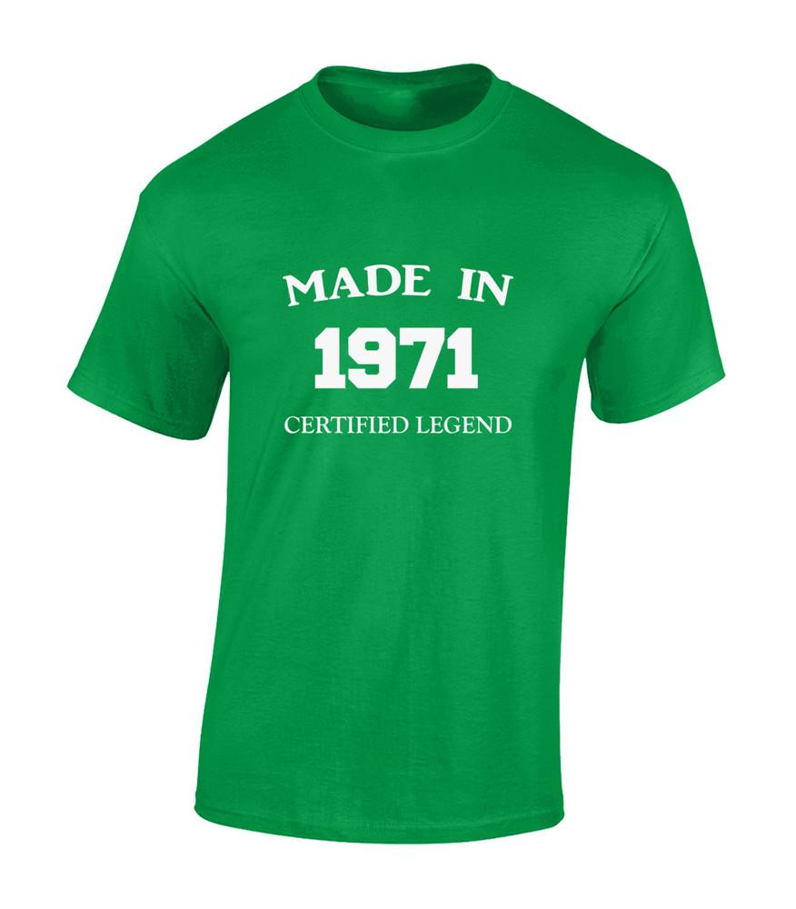 Made In 1971 50Th Birthday Present Gift Idea Funny Unisex T-Shirt Unisex T-Shirt XXXL