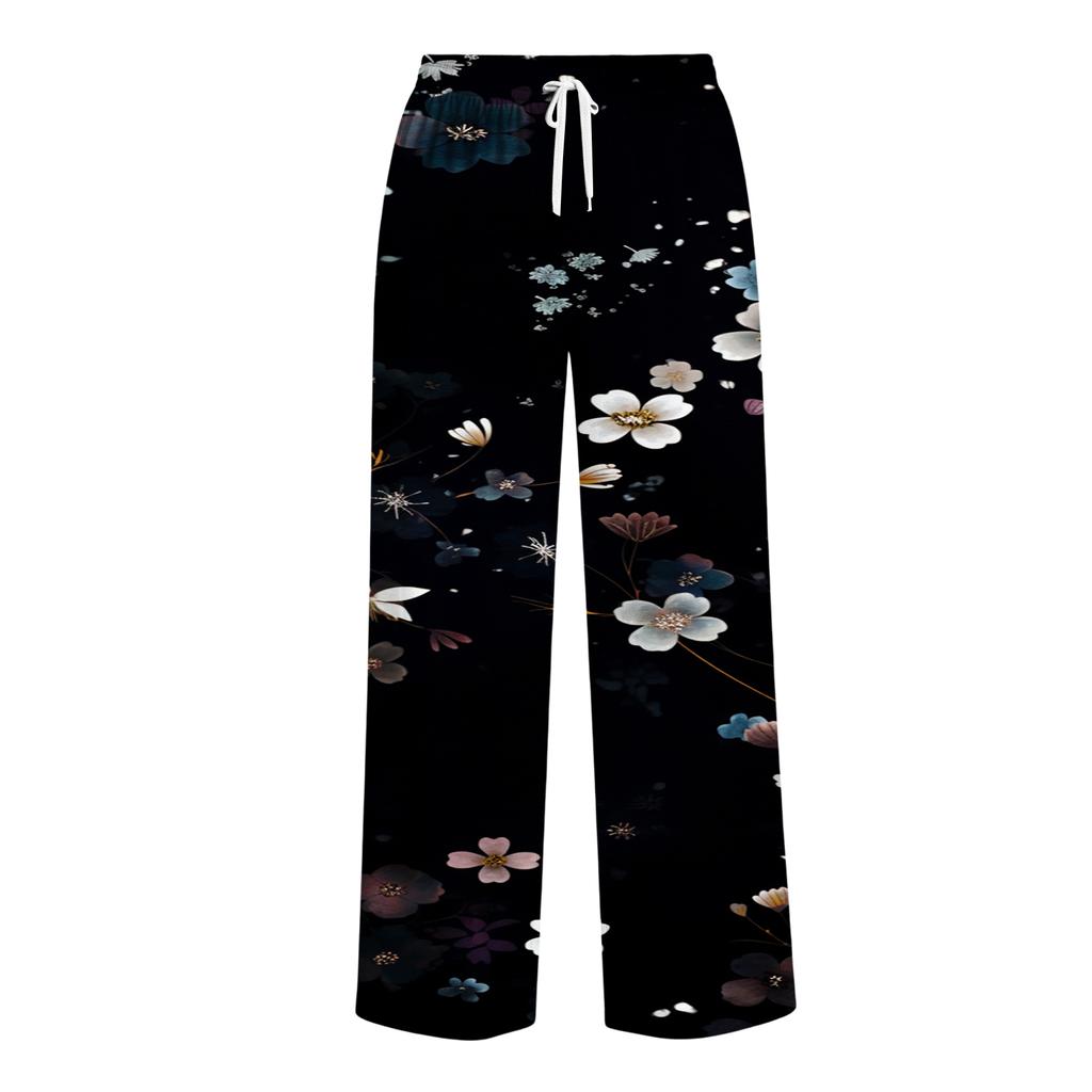 Women's Christmas Print Pajama Pants