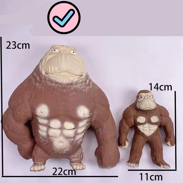 

Giant Horror Shark Animal Tiger Gorilla Anti Stress Shaping Slow Rebound Adult Squeeze Pull Stress Relief Toys Birthday Gift