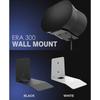 Metalowy uchwyt ścienny do głośnika Era 300 zapewniający solidne wsparcie i lepszy kierunek dźwięku w salonie sypialniach