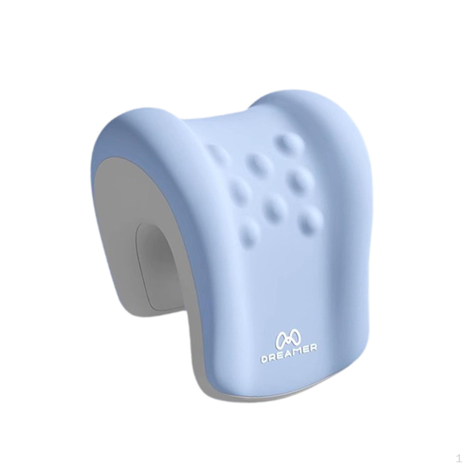 

Ergonomic Headrest for Office Chair, Memory Foam Neck Support Pillow Blue Gray