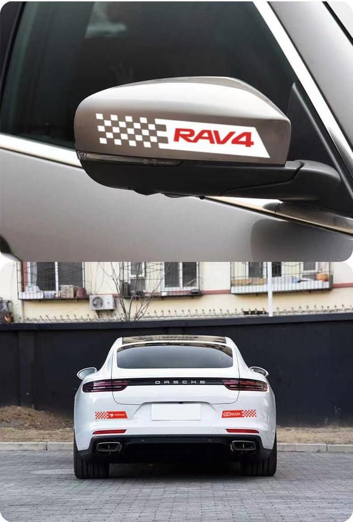 Sportovní-2 Samolepky, Zrcátko do auta, Reflexní samolepky, Samolepky na auto, Zpětné zrcátko do auta, Samolepky na boční zrcátka,
