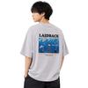 Cap Printed Unisex RE26SU09 LIGHT GRAY M [Red Girl] Short-Sleeve T-Shirt (Cooling Fabric) / /