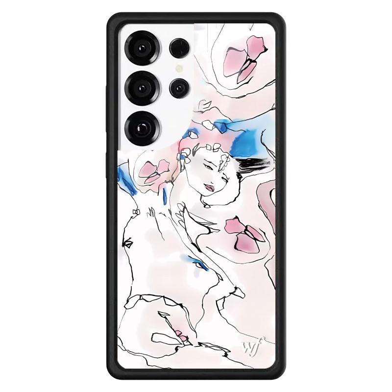 Wildflower Girls Nessa Barrett Phone Case for Samsung S23 S24 S25 S26 Ultra wf Girls Sandy Liang Star cartoon shockproof cover