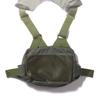 Foxfire 6210151 Chest Strap Free Size Fishing/Camping Vest, Olive,