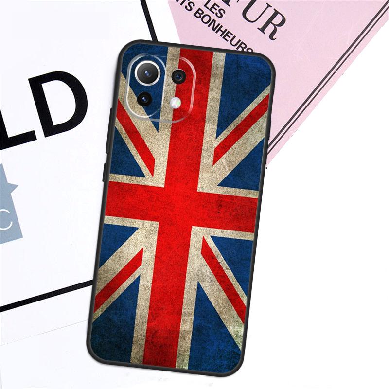 

Чехол Флаг Великобритании Union Jack Для Xiaomi 13T Pro 14 11T 12T 12 13 Lite POCO F5 X3 X4 X5 X6 Pro F3 M5s M6 Pro Xiaomi 13