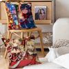 Anime Christmas Girl Pillow Case Removable Washable Cushion Cover – All-Season Soft Linen