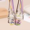 5/10Pcs Simulation Mini Bubble Tea Cup Crossbody Bag Cute Small Pendant Dolls Clothes Accessories Dollhouse Decoration Toys