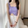 Unique and Chic Camisole Summer Inner Vest Women's Short Top Knitted Strapless Outer Wear