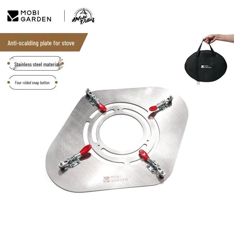 Mobicool Outdoor Camping Wood Stove Tent Chimney Anti-Scald Plate
