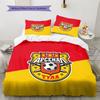 Arsenal Tula Pattern Bedding Quilt Set  Home Decoration  Gift (1 * duvet cover + 2 * pillowcase  without core).xwn