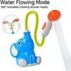 Cute Elephant Bath Shower Head Rotatable Electric Spray Water Parent-Unisex Interaction Cartoon Bathtub For Ages 1-3