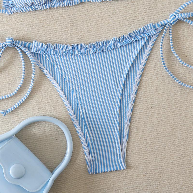 Sexy Bikini Beach Spa Vacation Swimsuit Female Hot Girl High Fork Suit