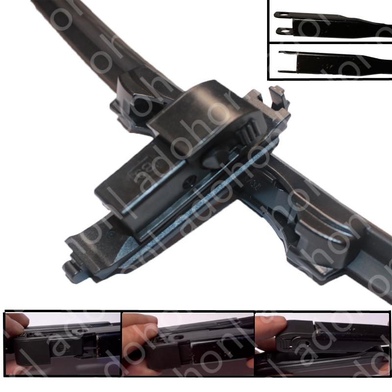 Pro LAND ROVER DISCOVERY II III IV V 1998-2023 Double Rubble Auto stěrač Příslušenství Autodíly Čištění čelního skla Bezrámové