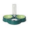 Pet Automatic Feeder and Waterer Detachable Waterer + Anti-overturning Bowl