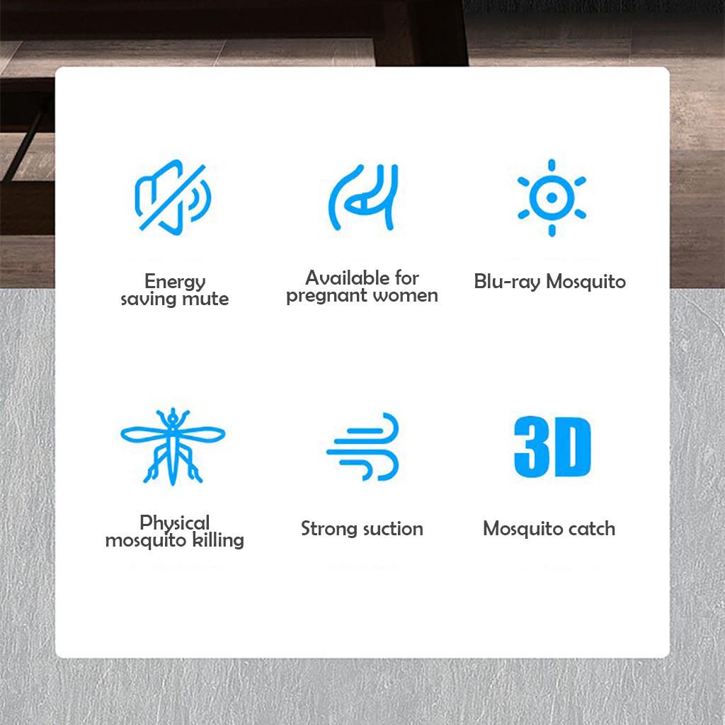 Mute USB Household LE Night Light Osquito Inhalation Type Indoor Mosquito Trap